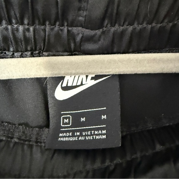 Nike AIR black satin tracksuit joggers women’s size medium - Picture 4 of 7